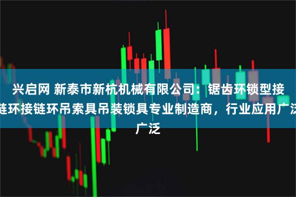 兴启网 新泰市新杭机械有限公司：锯齿环锁型接链环接链环吊索具吊装锁具专业制造商，行业应用广泛